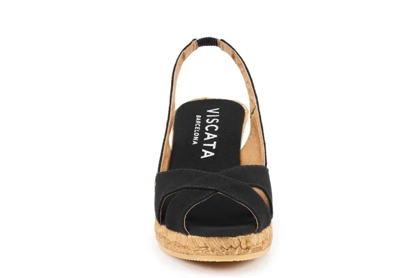 Calella Women's Slingback Wedge Espadrille - Viscata 7 US (38EU), Black