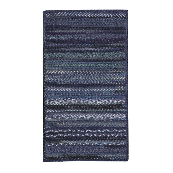 Capel Rugs Harborview Green Braided Rug 5& x 8&