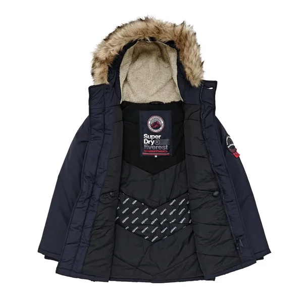 Superdry Everest Parka Jacket - Navy