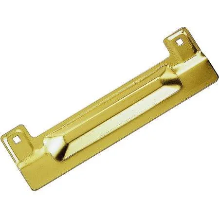 Prosource Hsh-053-ps Latch Guard Heavy Duty 3-1/2 by 11-3/4 Brass