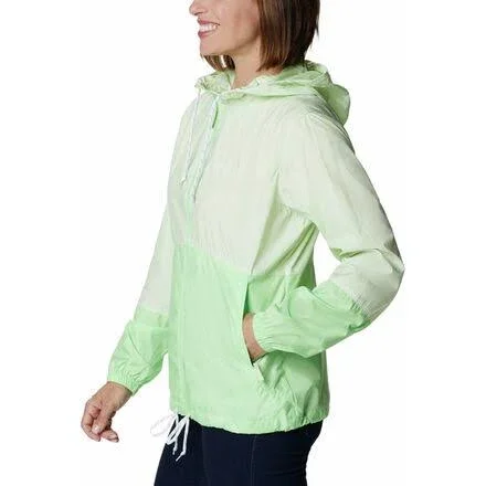 Columbia Flash Forward Windbreaker - Women's Light Lime/Lime Glow, XL
