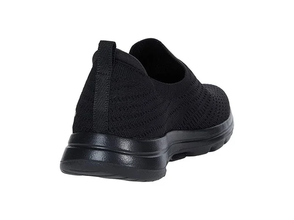 Skechers Women's GOwalk 5 Coastal View Walking Sneaker, Black/Black