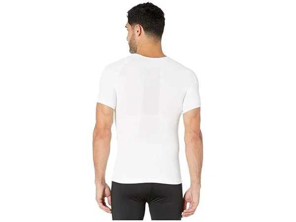 Spanx Men's Zoned Performance Crew Neck Undershirt - White - XL