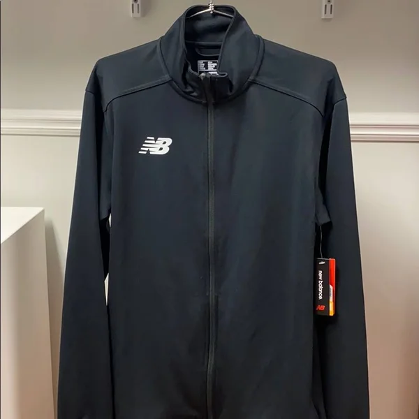 New Balance Team Knit Training Jacket - Black - M