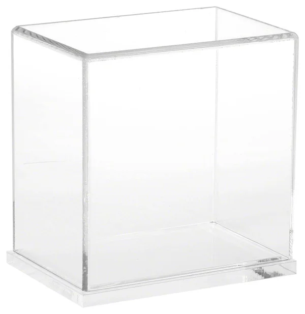 Plymor Clear Acrylic Display Case with Clear Base - 6x22 W x 4x22 D x 6x22 H