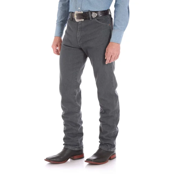 Wrangler Men's Charcoal Cowboy Cut Original Fit Jeans
