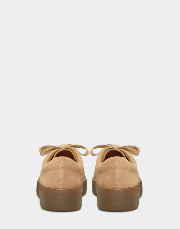 Aerosoles Women's Term Paper Sneaker - Taupe Suede