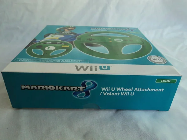 Hori Mario Kart 8 Racing Wheel Luigi for Wii U
