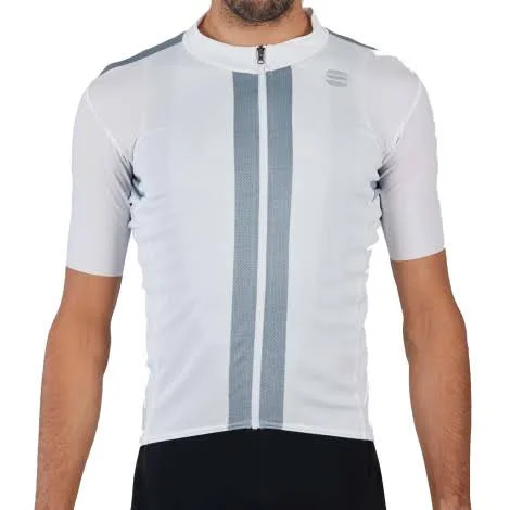 Sportful Strike Short Sleeve Jersey - XXL - Black-White