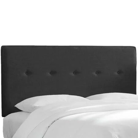 Brayden Studio Monteiro Twill Upholstered Panel Headboard, Size: King