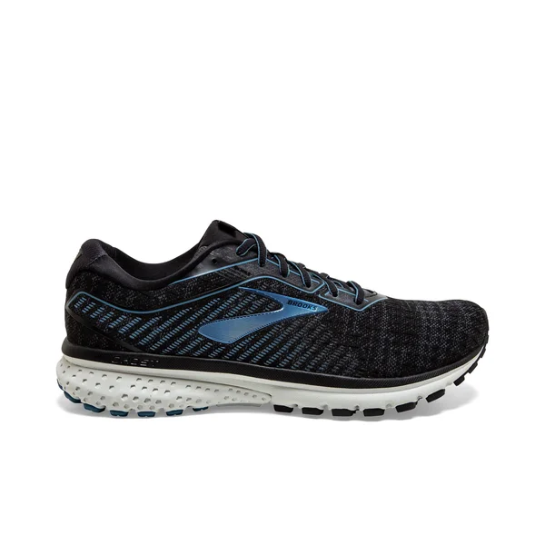 Men's Brooks Ghost 12 (Black/Grey) 9
