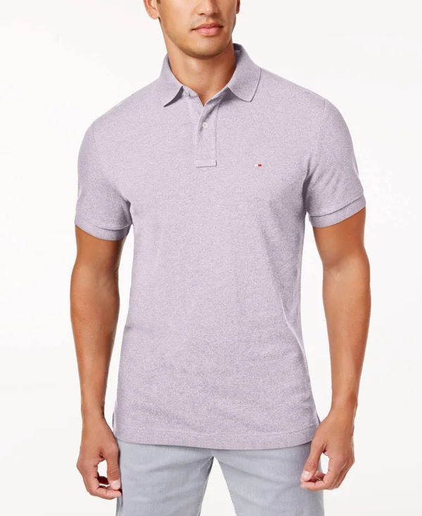 Tommy Hilfiger Men's Classic-Fit Ivy Polo - Violet Heather
