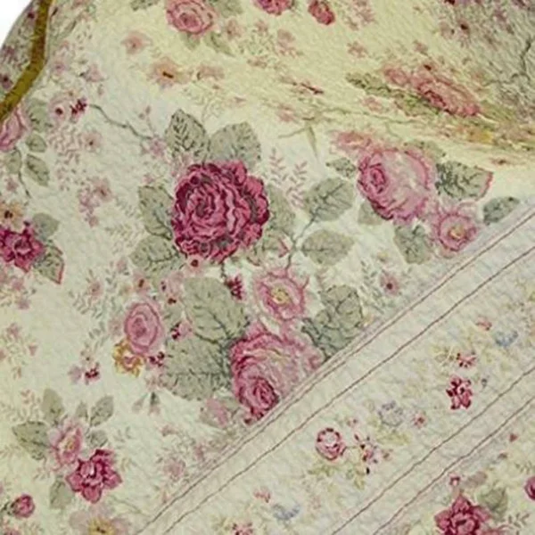 Antique Rose Throw Greenland Home Fashions