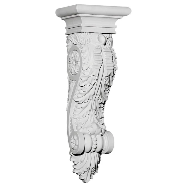 Ekena Millwork Acanthus 22 7/8x22H x 8x22W x 6x22D Ribbon Corbel