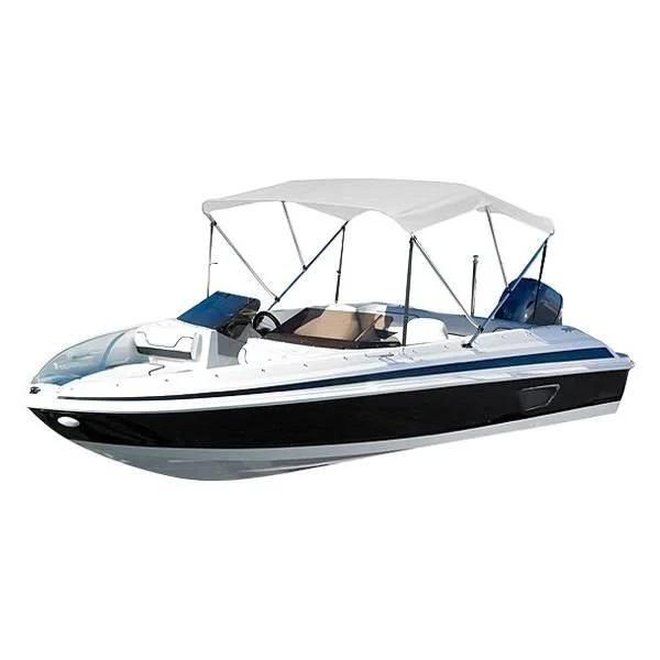 Eevelle SS-543B96-SLR Summerset Premium 3-Bow Silver Bimini Top 72x22 L x 91x22-96x22 W x 54x22 H
