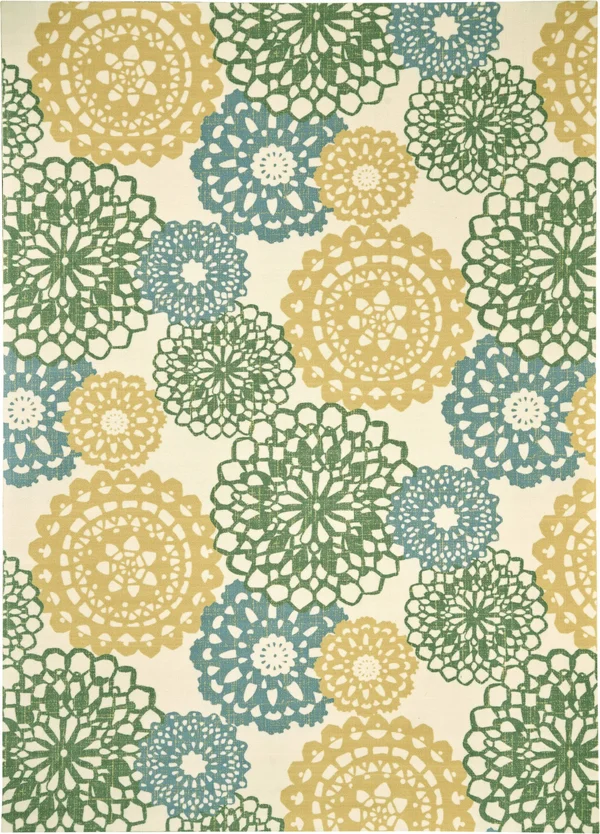 Waverly Sun N& Shade SND72 Area Rug - Black, 10& x 13&