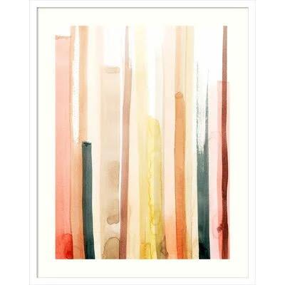 Coral Reach I - Picture Frame Painting Print on Paper Joss & Main Format: White Framed Paper, Size: 29.38x22 H x 23.38x22 W