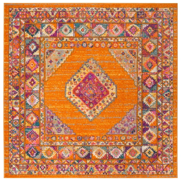 Safavieh Four Seasons FRS467F Ivory - Red 8& x 10& Area Rug