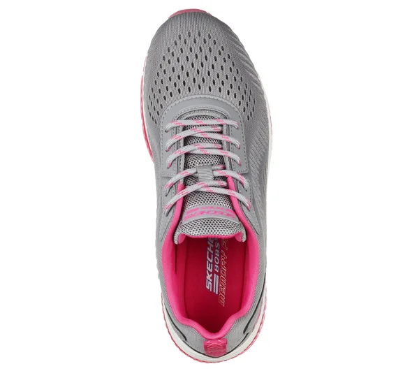 Skechers Women's Bobs Sport Gamma - Cool Chilin& Sneakers - Gray, 7.0