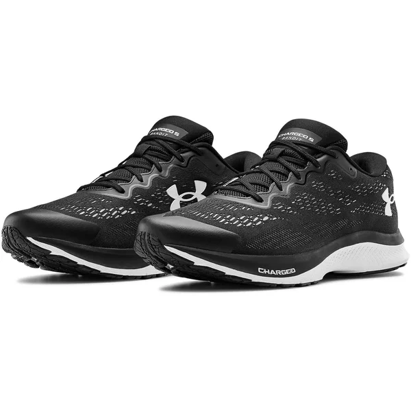 Under Armour Men's Charged Bandit 6 Running Shoes - Black, 11.5