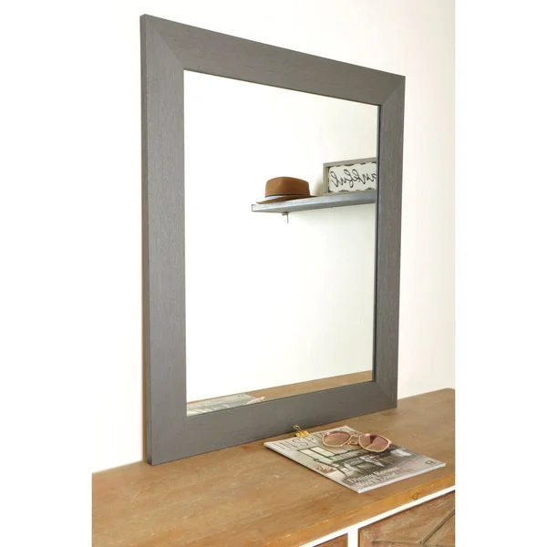 Texture Framed Wall Mirror - 32 x 50
