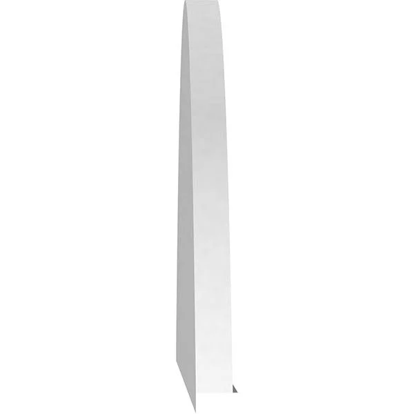 Ekena Millwork PEDPS080X210SEG01 80x22W x 21x22H x 2x22P Segment Arch Sunburst Architectural Grade PVC Pediment