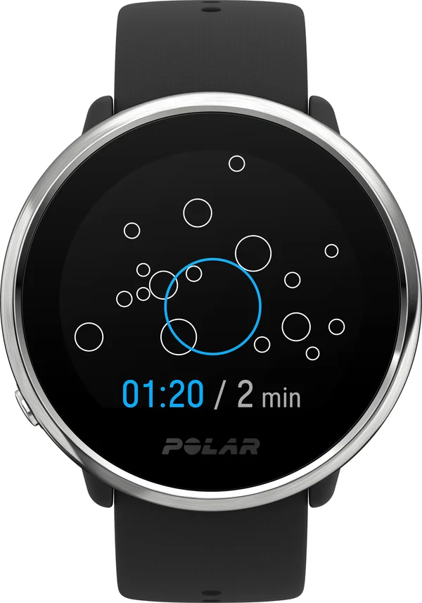 Polar Ignite - Fitness Watch, Black-Silver