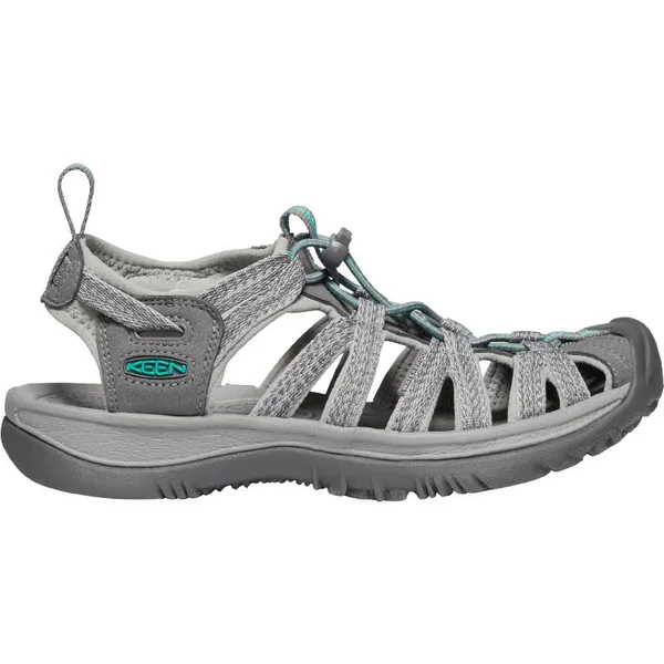 Keen Women's Whisper - Medium Grey, Peacock Green