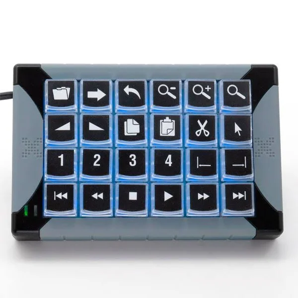 P.I. Engineering X-keys XK-24 USB Keyboard