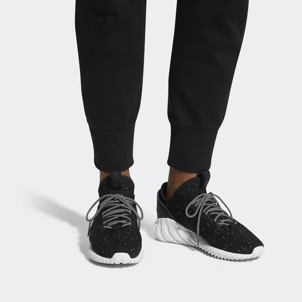 Black Adidas Originals Tubular Doom Sock Primeknit - Men's Size 11