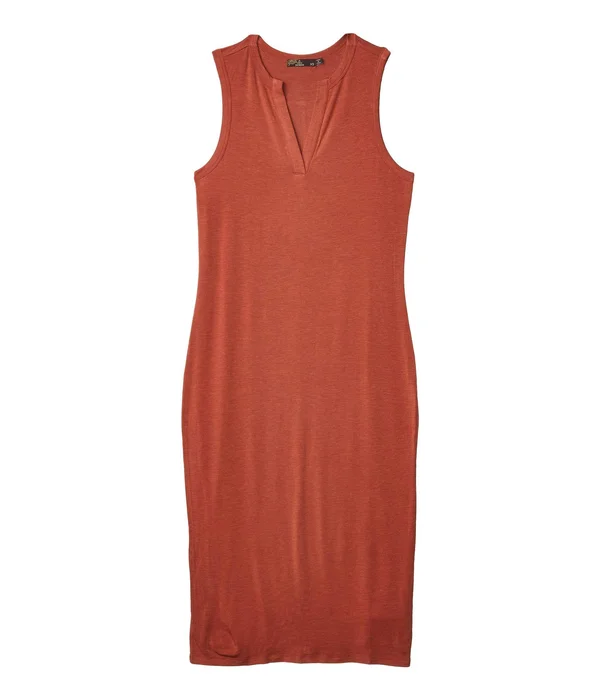 Prana - Women's Foundation Midi Dress - Liqueur Heather, Large