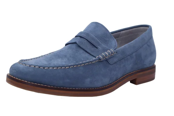 Sperry Gold Cup Exeter Suede Tassel Penny Loafers US 9.5 - Blue