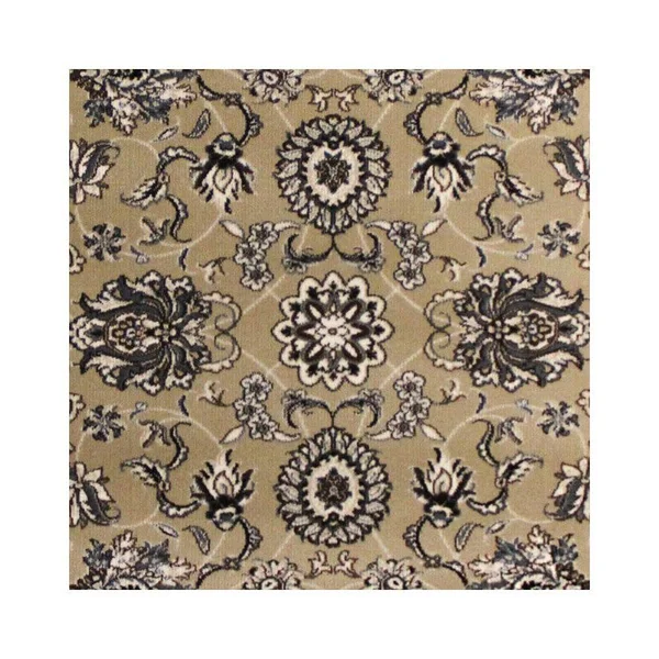 Art Carpet Arabella Traditional Border Beige 2 ft. x 8 ft. Runner Rug