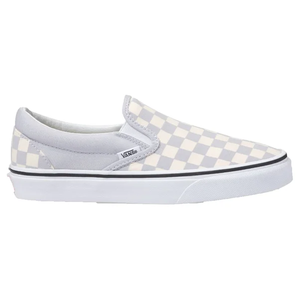 Vans Checkerboard Slip-On (Gray Dawn/True White) 9
