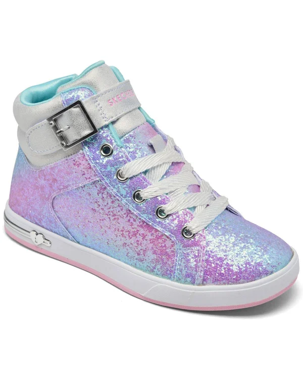 Skechers Girls& Shoutouts Sparkle on Top Sneaker