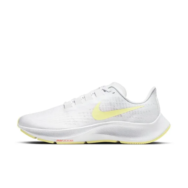 Nike Air Zoom Pegasus 37 White Women's Running Shoes, Size: 7