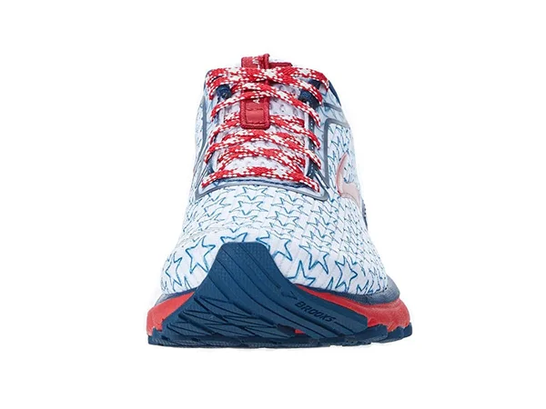 Women's Brooks Adrenaline GTS 20 (White/Gibralter/Red) 7.5