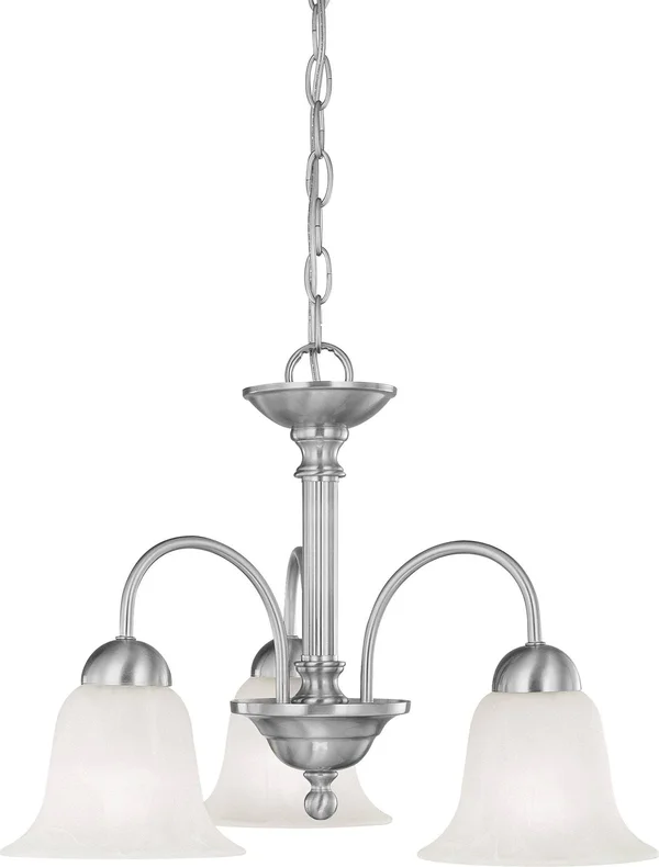 Thomas Lighting Riva 3-Light Brushed Nickel Pendant SL881278