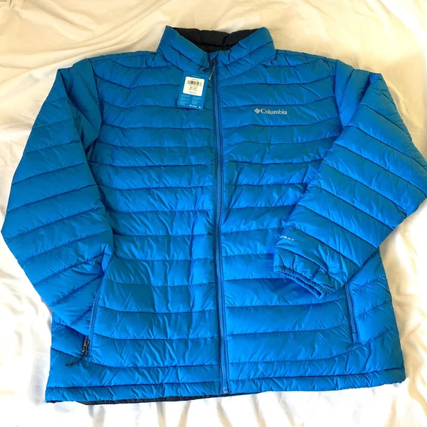 Columbia Men's Powder Lite Jacket - Size: 2XL, Blue