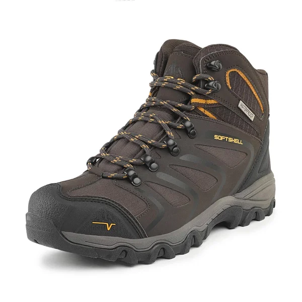 Nortiv 8 Men's 160448_m Brown Black Tan Ankle High Waterproof Hiking Boots Outdoor Lightweight Shoes Trekking Trails Size 8 M US