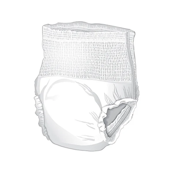 McKesson Extended Wear Maximum Absorbent Underwear - Medium; Case of 64