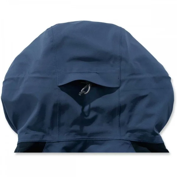 Carhartt Men's Storm Defender Force Midweight Hooded Jacket - Dark Blue/Navy, Large