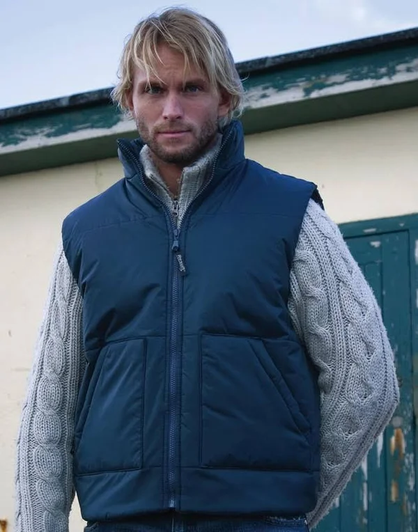 Result Fleece Lined Bodywarmer - R44X, Black (L)