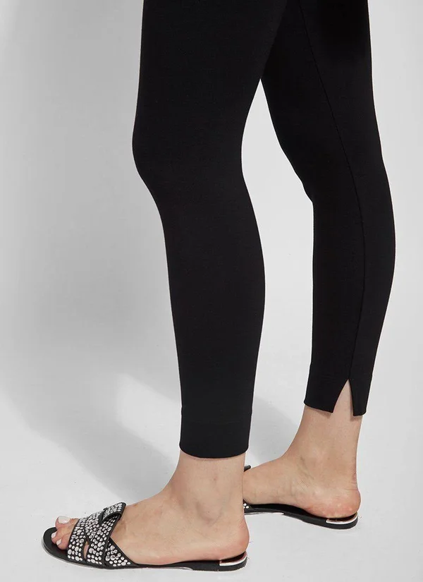 Lysse Fennel Ankle Slit Legging Black Size S Womens