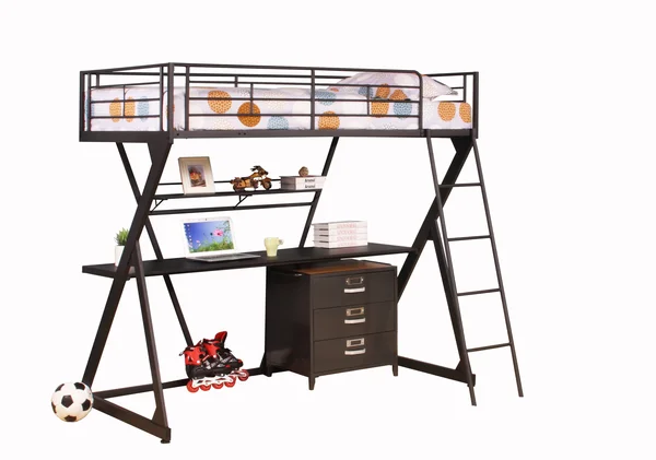 Acme Zazie Loft Bed Sandy Black