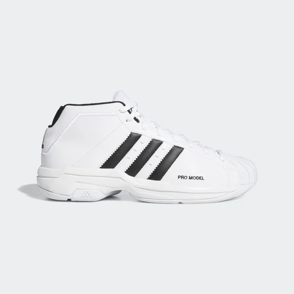 Adidas Pro Model 2g Basketball Shoes - Men's, White