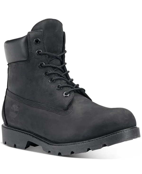 Timberland Men's 6-Inch Basic Waterproof Boot Black 8.5