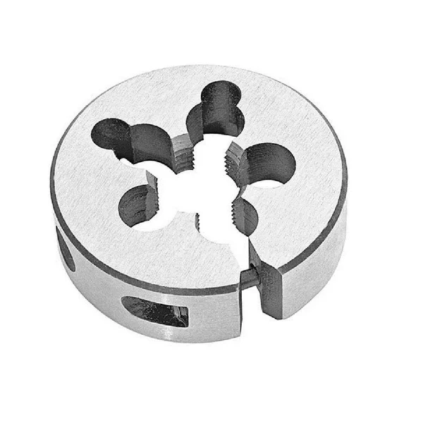 Qualtech Dwth3-13812 1-3/8-12 3x22 OD HSS Round Adjustable Die
