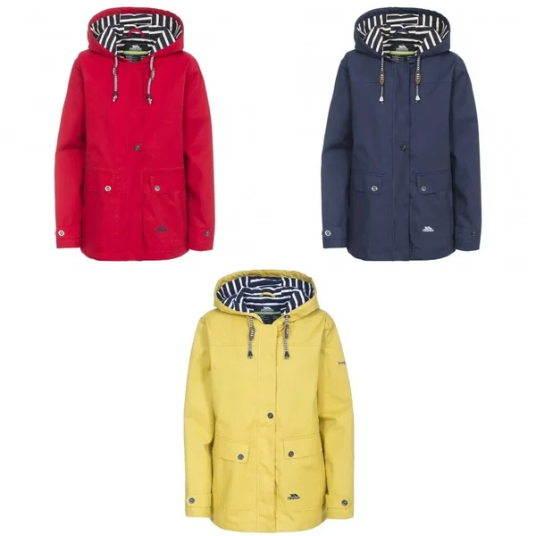 Trespass Womens/Ladies Seawater Waterproof Jacket, Xxs, Clover