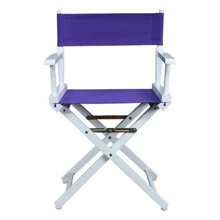 Casual Home Folding Director Chair, Purple